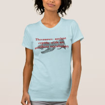 Thesaurus: ancient reptile with an excellent vo... tshirts