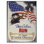 These Colours Run (Obama) photo sculptures