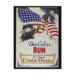 These Colours Run (Obama) postcards