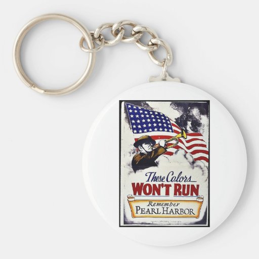These Colours, Won't Run, Pearl Harbour Keychain