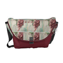 These Quiet Seasons December Berries Messenger Bag