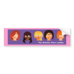 TheSnarkyView.Com Ladies Bumper Sticker bumper stickers