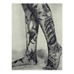 They called her 'Legs' Post Card