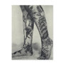 They called her 'Legs' Post Card