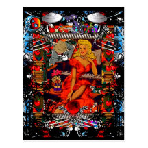 They came from all over to hear her sing. postcard