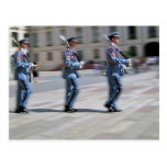 They Marched Them In 3 by 3 Post Card