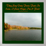 They Say Only Fools Fall In Love...Saying Poster