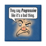 They Say Progressive Like It's a Bad Thing magnets