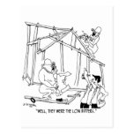 They Were Low Bidders Post Card