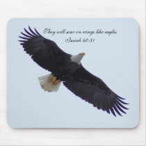 They will soar on wings like eagles mouse mats