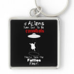 They'll Take the Fatties First Keychain
