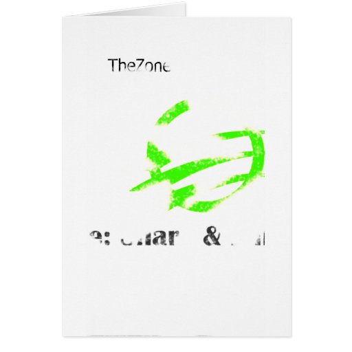 TheZone Greeting Card