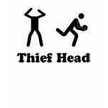 Thief Head t-shirts