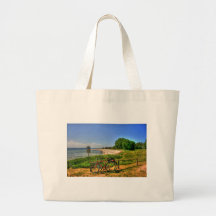 Thiessow Beach on Ruegen Island Tote Bags