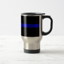 Thin Blue Line Coffee Mugs