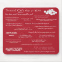 Things I Can’t Say at Work mousepads