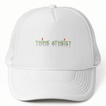 Think Atheist Trucker Hats