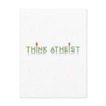 Think Atheist Post Cards