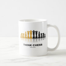 Think Chess (Chess Set) Coffee Mug