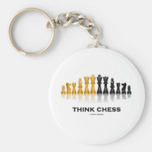 Think Chess (Chess Set) Key Chains