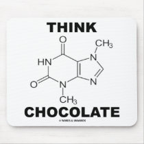 Think Chocolate (Theobromine Molecule Chemistry)