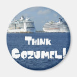 Think Cozumel! Fridge Magnets