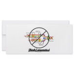 Think Epigenetics! (Cross Out DNA Replication) rack cards