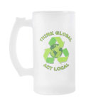 Think Global - Act Local Coffee Mugs