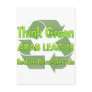 Think Green Arab League Post Card