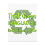 Think Green Bangladesh Post Cards