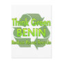 Think Green Benin Postcard
