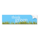 think green bumper stickers