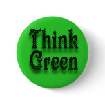 Think Green -Button