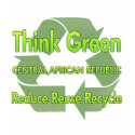 Think Green Central African Republic t-shirts
