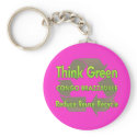 Think Green Congo Brazzaville keychains