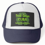 Think Green Cuba hats