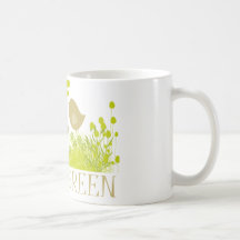 Think Green Cute Products! Mugs