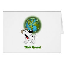 Think Green! - Cutie Card