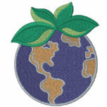 Think Green Earth embroidered shirts