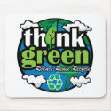 Think Green Earth mousepads
