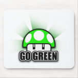 Think Green Eco Friendly Nature Mushroom mousepads