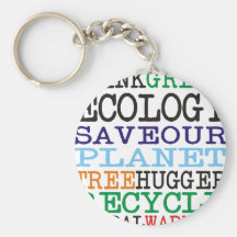 Think Green Ecology Products & Designs! Key Chains