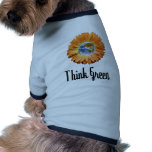 Think Green ecology products! pet clothing