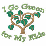 Think Green for Kids embroidered shirts