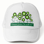 THINK GREEN GO GREEN hats