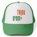 Think Green hats