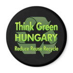 Think Green Hungary magnets