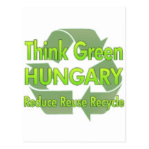 Think Green Hungary Postcards