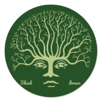 Think Green II Sticker
