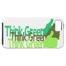Think Green iPhone 5 Case-Mate